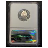 2998-S Hawaii Silver Quarter Proof NGC PF70 Ultra Cameo