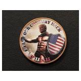 1 Ounce .999 Fine Copper Coin Trump