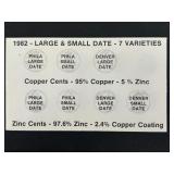 1982 Lincoln Cent Set