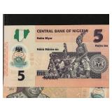 Bank of Nigeria 5 Naira Uncirculated