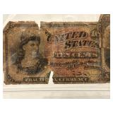 Red Seal Fractional Currency