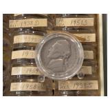 Jefferson Nickels in Coinette Case