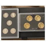 Proof Presidential Dollars and State Quarters