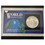 1968 Mexican 25 Peso Silver Coin