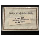 1968 Mexican 25 Peso Silver Coin