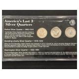 America’s Last 3 Silver Quarters