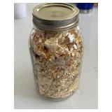 Large Jar of Gold Flakes