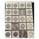 Assorted Coins in Album