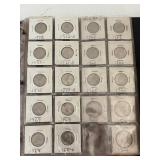 Assorted Coins in Album