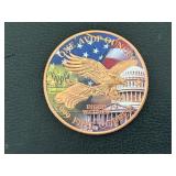 1 Ounce .999 Fine Copper Round Trump