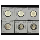 Roosevelt Silver Proof Dimes