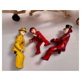 Antique Kenton Cast Iron Horse-Drawn Hansom Cab Toy