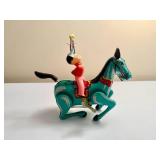 Vintage Tin Wind-Up Toy - "Acrobat on a Horse"