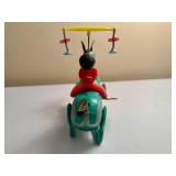 Vintage Tin Wind-Up Toy - "Acrobat on a Horse"