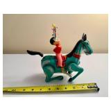 Vintage Tin Wind-Up Toy - "Acrobat on a Horse"