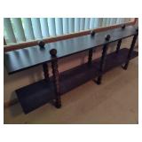 Vintage Wood Console Table