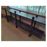 Vintage Wood Console Table