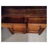 Antique Wooden/Tin Pie Safe