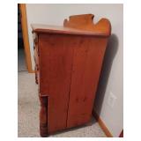 Antique Four-Drawer Solid Wood Dresser