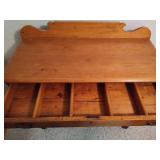 Antique Four-Drawer Solid Wood Dresser