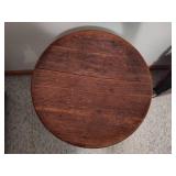 Solid Oak Wood Drafting Stool