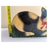 Cute Metal "Cat" Planter and "Cosmic Reindeer" Tea Light Candle Holder