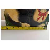 Cute Metal "Cat" Planter and "Cosmic Reindeer" Tea Light Candle Holder