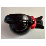 Cute Black and White Kitty Cat Whistling Tea Pot