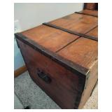 Antique Wooden Trunk