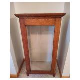 Antique Display Cabinet with Glass Door