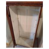 Antique Display Cabinet with Glass Door