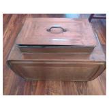 Antique Metal Storage Container