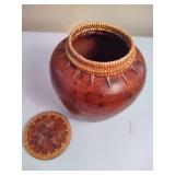 Indonesian Sasak Lombok Hand Crafted Terra Cotta Vase