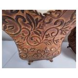 Pair of Decorative Metal Planters