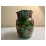 Decorative Jungle Ceramic Pitcher