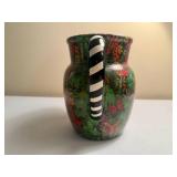 Decorative Jungle Ceramic Pitcher