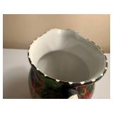 Decorative Jungle Ceramic Pitcher