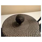 Black Cast Iron Tea Pot