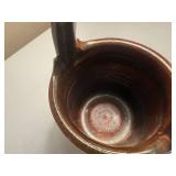 Pottery Vase and Basket