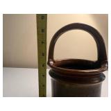 Pottery Vase and Basket