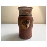 Pottery Vase and Basket