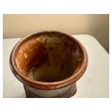 Pottery Vase and Basket