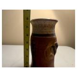 Pottery Vase and Basket