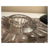 Vintage Cast Iron Triple Stand Ink Well