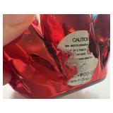 Lot of Red Candle Holders