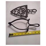 Pair of Cast Iron/Metal Trivets