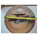 Gorgeous Signed Handcrafted Pottery Bowl