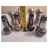 Assorted Mixed Metal Salt and Pepper Shakers