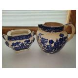 Buffalo Pottery - Blue Willow Pattern