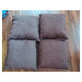 Four Throw Pillows